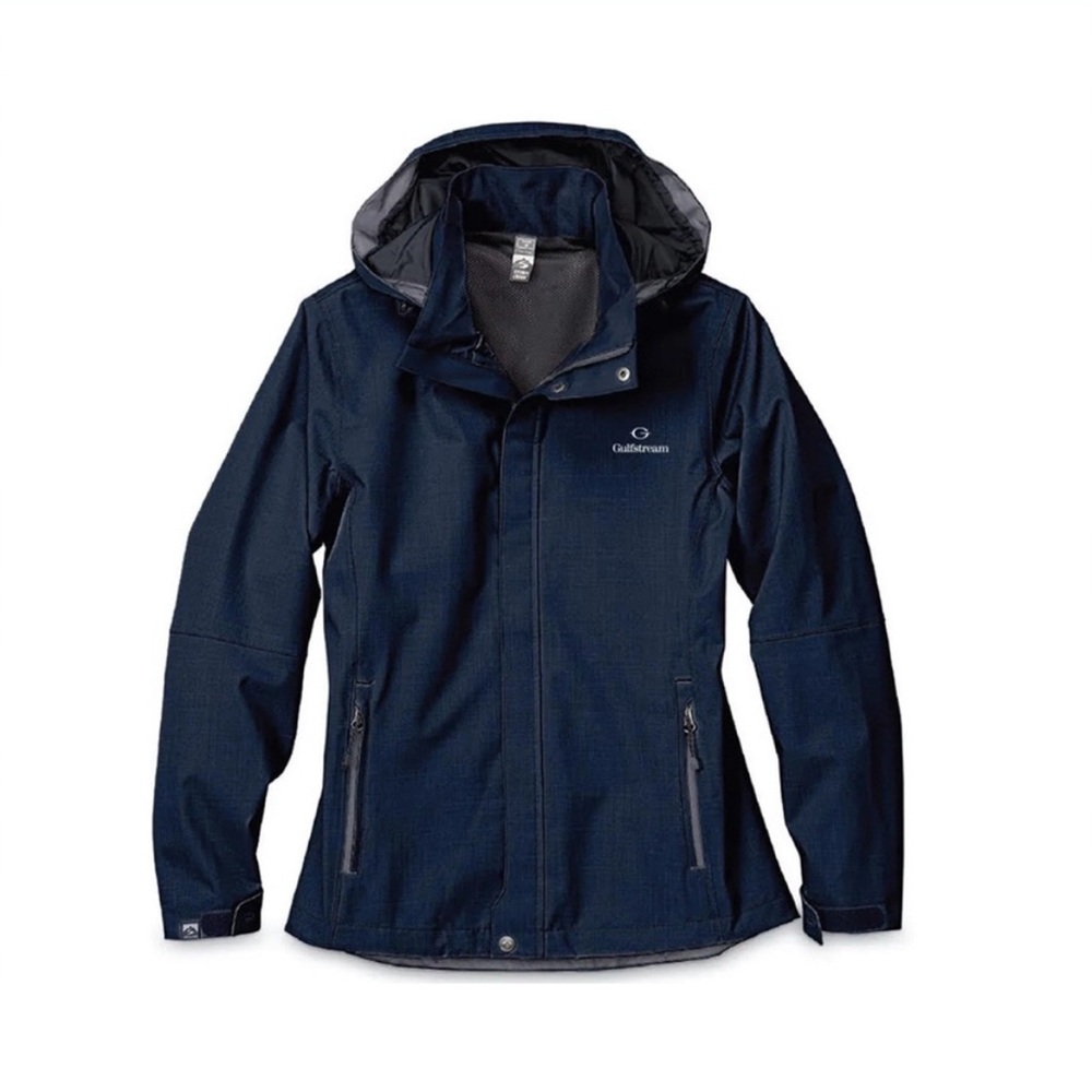 Gulfstream branded Storm Creek Rain Jacket in Navy, Women’s Size M